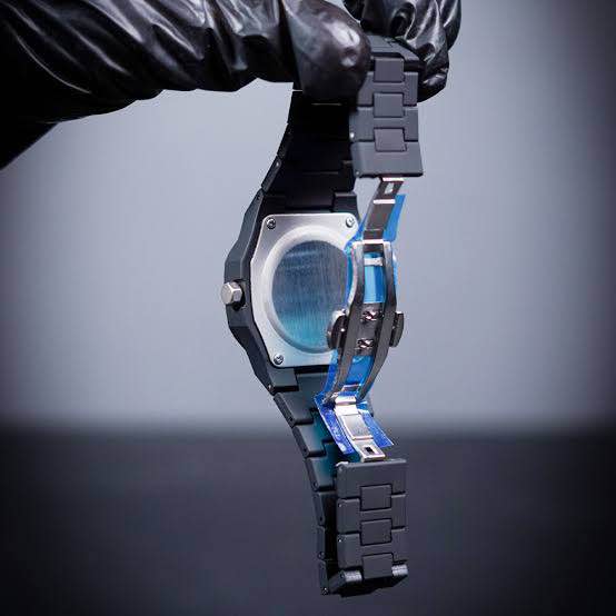 Arabic Aura Watch | Aura Men's Watch with Arabic Numerals Matte Black Minimalist Analog Watch | Trending Wristwatch, Black, bracelet | Watch For Mens | Watch For Boys | Black Watch | Gift For Mens